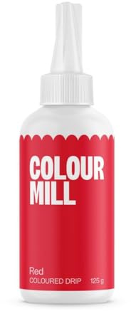 Colour Mill Choco Drip Red: Glaçage au Chocolat pour Desserts et Gateaux - 125 g