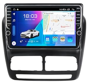Autoradio 2 DIN BT 5.0 Android 12 Stereo per Fiat Doblo 2015,Auto Player Digitale con Touchscreen da 9,Carplay Android Auto Supporta SWC RDS/FM AM Radio/GPS/FM AM Radio//DSP/OBD 2/WiFi 4G(K100S)