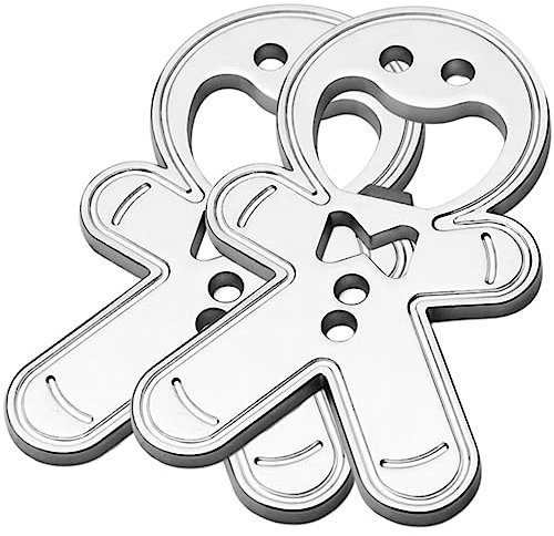 Garneck 10pcs Gigerbread Bottle Opener Manual Portable Beer Opener Home Kitchen Accessory Metal Craft