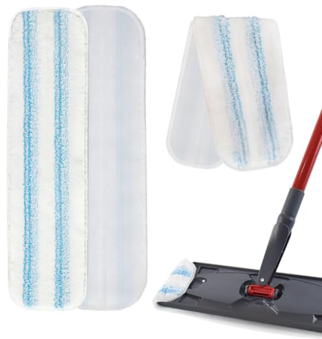 6 Piezas para Vileda H2Pro Recambio Fregona Mopa Plana Kit