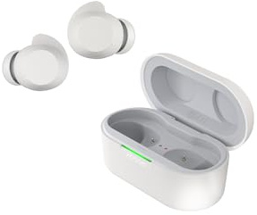 LG,xboom budsplus,In-Ear Bluetooth Kopfhörer,Bluetooth kopfhörer Sport, Kabellose In Ear Bluetooth Kopfhörer Ohrhörer,Noise Cancelling, IPX4-Spritzwasserschutz,Weiß