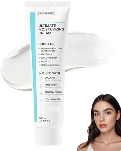 ZKUNL 1 st fuktgivande ansiktskräm, Youthful Formula Moisturizing Cream, Ultimate Youthful Formula fuktkräm, dag med skydd för att återställa hudens elasticitet, gäller alla typer av hud
