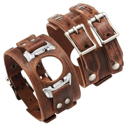 Äkta läderarmband för klocka 8 40 mm 44 mm klassisk 46 mm, armband med dubbelt spänne i metall, unisex, 46mm, Metall, Inga ädelstenar