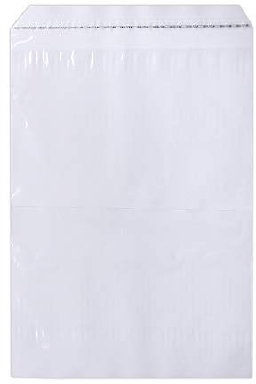 WeltiesSmartTools Klappenbeutel 100 Stück 40my 165x220 + 30 mm Klappe Adhäsionsverschlussbeutel - Hochtransparent Wiederverschließbar mit Belüftungsloch- Ideal für Kleidung, T-Shirts, Bilder, Kataloge