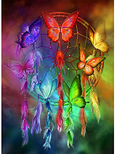 WACYDSD Puzzle 1000 Teile Schmetterlingstotem Classic Puzzle DIY Kit Holzspielzeug einzigartiges Geschenk Home Decor | Präzise Platzierung der Teile, Sortierung A-H auf der Rückseite, großes Format, Anti-Stress, Geschenk Deko, 75 x 50 cm