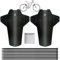 Guardabarros MTB, Guardabarros Bicicleta Montaña, Guardabarros Delantero y Trasero, Juego de Guardabarros para Bicicleta de montaña, para Bicicletas de Montaña