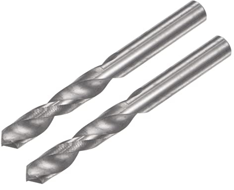 sourcing map 2 Stück VHM Bohrer Spiralbohrer Hochleistungsbohrer Ultrahart 4.1 mm C2/K20