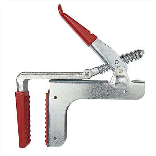 Preiswert&Gut 2x Ladungssicherung Anhänger von 22-36mm Breite - Montagestütze Stahl und Transportsicherung 400daN Zwischenwandverschluss für Klemmbrett und Spannstange für Sicheres Laden im Fahrzeug