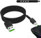 Toxaoii 5.9FT USB Micro Braided Mouse Charging Cable, Compatible with Razer Naga Pro, DeathAdder V2 Pro, Basilisk, Viper Ultimate Wireless Gaming Mice
