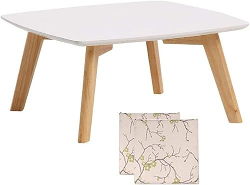 CuNtoHHH Laptop-Schreibtisch Nachttisch aus Holz Niedriger Tisch Multifunktions-Couchtisch Tabletttisch Natürliches, Schlichtes Design In jedem Raum (Breite ca. 48/60/70 cm)