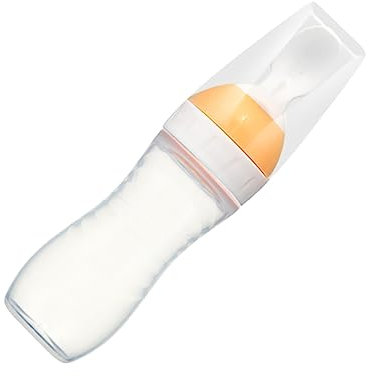 KOMBIUDA Reispaste Löffel Futterspender Für Reisgetreide Trainingslöffel Füttern Milchflasche Reis-getreide-feeder Futterspender Aus Silikon Babynahrungsspender Babyflasche Kieselgel