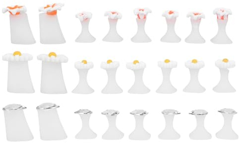 LALADEFIEE 3 Satz Silikon Zehenspreizer Fußspreizer Pediküre Nagellack Zubehör Zehentrenner für Nagelkunst Fußpflege