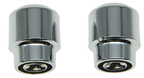 KAISH 2 Stück Kunststoff-Chrom-Schalter für Gitarren und Tonabnehmer für US- oder Import-Telefon/Telecaster