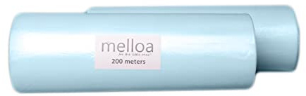 Nachfüllfolie für Windeleimer Kompatibel mit Tommee Tippee TEC, Simplee, Twist & Click Nachfüllkassetten (Blau, 400m)