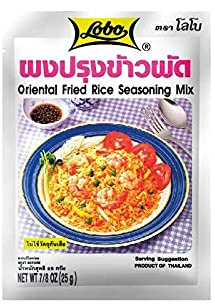 Sazonador para Arroz Frito Oriental estilo asiático 25 g Pack 3 sobres Mezcla de especias aromática para wok y salteados sin glutamato