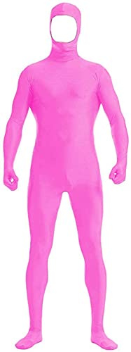 Aniler Zentai-Kostüm-Body für Herren und Damen, Spandex, offenes Gesicht, Ganzkörper-Body