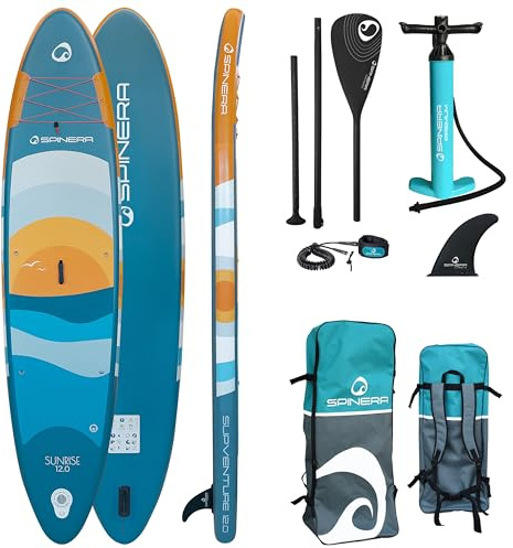 Spinera Supventure SUP [2 Größen] | Allround Stand Up Paddle Board mit Double Layer Technologie und Premium Zubehör.