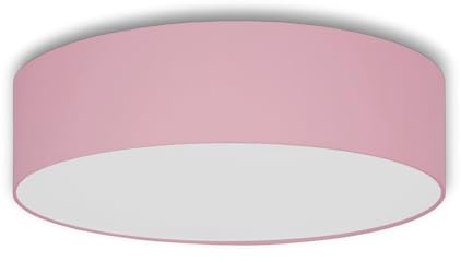 youngDECO® Deckenlampe Rund Ø45cm, Deckenleuchte 4xE27, Stofflampenschirm, Lampe für Schlafzimmer, Wohnzimmer, Kinderzimmer und Küche, Hergestellt in der EU