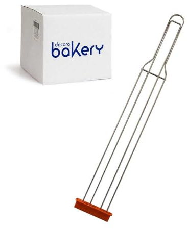 Decora, 5064117 Packung mit 25 Nadeln aus Edelstahl, 4 Spitzen, zum Umdrehen von Tauben oder Panettone für eine bessere Unterstützung während der Kühlphasen, Maße: 52 cm, hergestellt in Italien