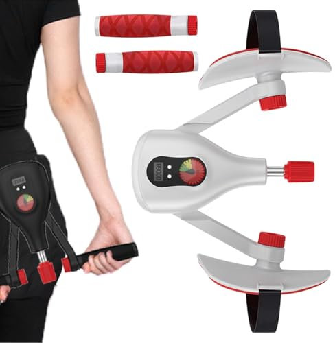 Oberschenkeltrainer(Einstellbar - Winkel und Stärke), Beckenboden Trainer Damen Herren Trainer für Zuhause, Beinpresse für Zuhause, Hüfttraining + Armtraining + Zählbares Design