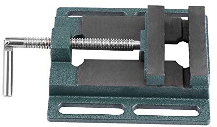 Industrial Heavy Duty 6 Opening Size Drill Press Vice Milling Drilling Clamp Machine Vise Tool, 6 Inch Heavy Duty Cast Iron Milling Vise, 45# Steel Vise Jaws with Smooth