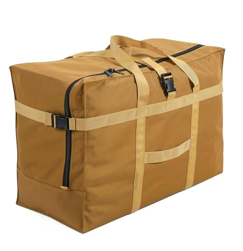 Arxus Große Reisetasche 120L Faltbare Gepäck Tasche Damen Herren Travel Bag | Gross Aufbewahrungstasche Transporttasche für Reisen Flugzeug Camping