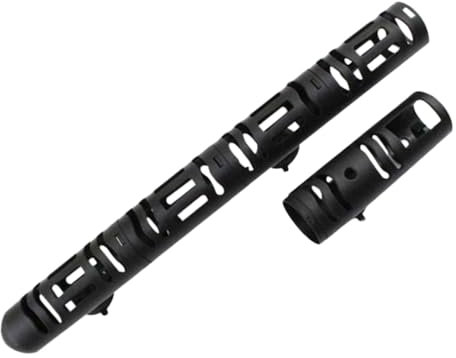 Aquarium Heater Protective Cover Universal Heating Resistant Heating Rod Sleeve L, Black, L
