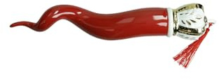 Brandani 51418 RE DI FORTUNA ROSSO PORCELLANA, 31 cm