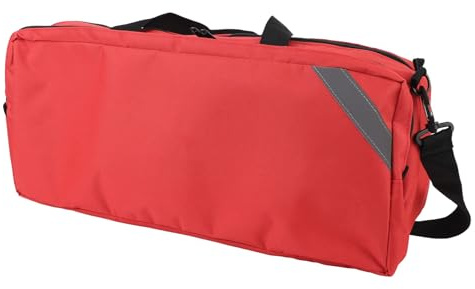 Feuerwehrmann-Tasche, Ersthelfer-Tasche, 600D-Oxford-Stoff, Reißfest, für den Außenbereich (Rot)