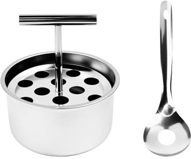 Zuxbolf Macchina per Polpette in Acciaio Inossidabile,Pressa Manuale da Polpette,Formatrice Portatile per Polpetta,Stampo per Polpetta per la Cottura della Casa per la Cucina