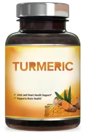 Curcumina, curcuma biologica ed estratto per il miglior assorbimento, supporto naturale vegano per le articolazioni