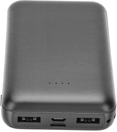 Fockety Uppvärmd Väst Batteripaket, 20000mAh LED Uppladdningsbar Power Bank med MicroUSB USB TYPE C-utgång Uppvärmda Jackor Luvtröjor Herr Damkläder Bärbar Laddare för Stadium Seat