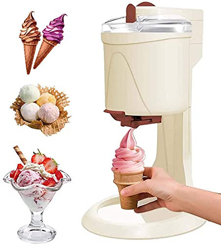 Macchina Per Gelato Portatile Con Compressore Soft Contenitore Rimovibile Macchina Domestico 1L Foglio Di Alluminio Nella Granita Il Ghiaccio Yogurt