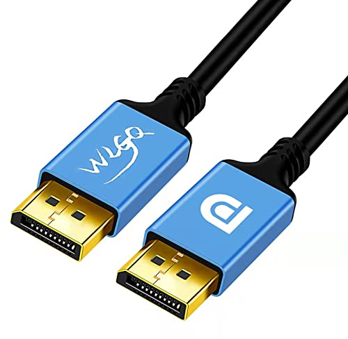 WLGQ Câble Displayport, DP 1.4 vers DP 8K 60Hz 4K 120Hz (2 m)