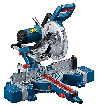 Netzdiagonal GCM 254 D Bosch Professional (Verstellbereich 310 mm, 1 Kreissägeblatt, Staubbeutel, Stützsteg)