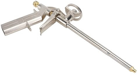 BESTonZON 1Stk Klebepistole aus Aluminium caulking glue Dichtungspistole klebepistolen werkzeug Gesicht Lieferungen Kartuschenpistole Schaber Heißschmelzkleber Metall