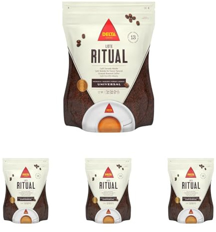 Delta Cafés Ritual Moulu 220g (Lot de 4)