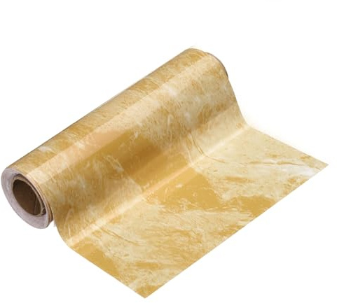 sourcing map Papel tapiz de grano de madera de 5 pulgadas x 16.4 pies, PVC, autoadhesivo, marco texturizado, impermeable, papel tapiz decorativo para pared, suelo, puerta, mesa, gabinetes, escritorio