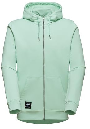 Mammut Herren Midlayer, L, Hellgrün, Kapuzenjacke, aus 66 Prozent Bio Baumwolle