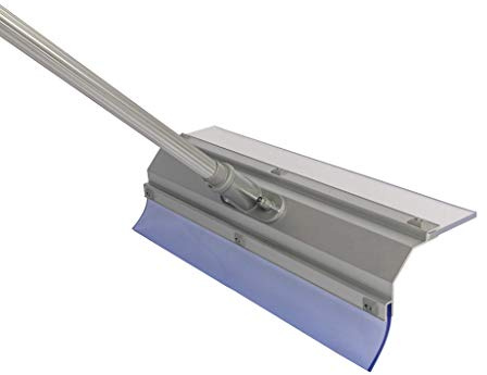 Pala multiusos Pro | Pala quitanieve, quitanieves, empujador de agua, empujador universal, mango de aluminio, perfil de aluminio de 60 cm