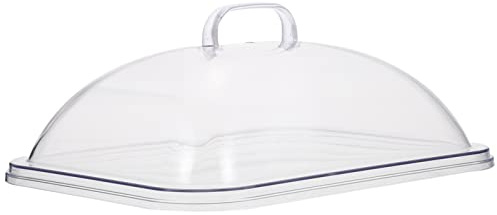 BESTonZON Kuchen Abdeckung Rechteckigen Acryl Klar Bildschirm Lebensmittel Zelt Schüssel Schüssel Platte Abdeckung Picknick Lebensmittel Net für Im Freien Parteien Picknicks Grillabende