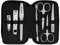 Ruxbury 7-TLG maniküre pediküre Set Rostfreier Stahl nagelschere Set für Frauen und Männer nagelset mit Ledertasche verpackt