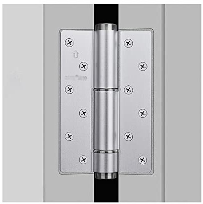 ytwdqwqc Soft-Close-Scharniere Türscharniere Unsichtbare Scharniere 180-Grad-Schaukelscharnier 3-Wege-Einstellbares Stoßscharnier Schließbeschläge Scharniere Türbeschläge (Color : Ax2, Size : One Siz
