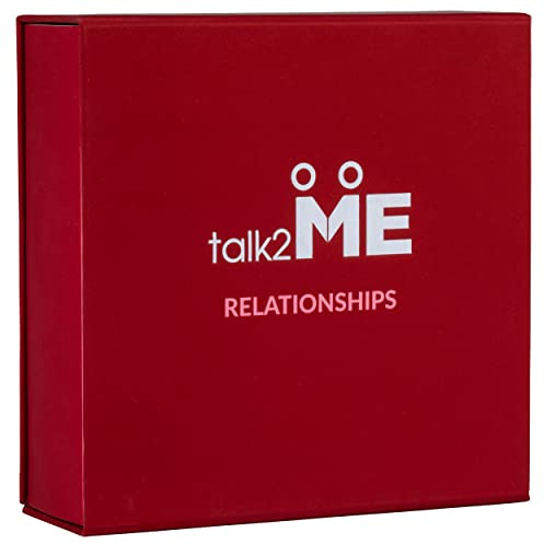 TALK2ME The Best Card Games Questions for Couples - Gift for him and her - Game Questions for Couples Noble Gift for Valentine's Day, Anniversary, Birthday