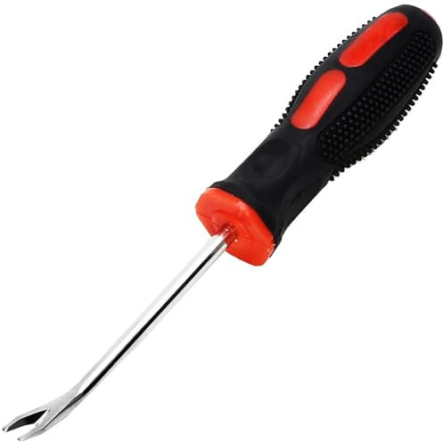 100mm Nail & Tack Remover Screwdriver | 6mm Shaft | U Tip | Staple Lifter | Puller | DIY | Claw End | Hand Tools | Workshop | Garage | Carpenter | Woodwork | Construction | Upholstery | UK Free P&P