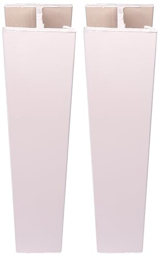 cyclingcolors 2x Verbinder für sockelleiste küche ecke Sockelblende Sockelecke küchensockel innenecken außenecken möbel, 150mm Weiß
