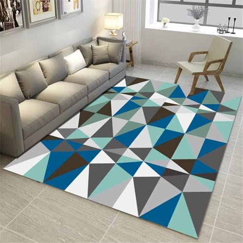 RUGMRZ Flokati Teppich Moderne minimalistische Wohnzimmer Sofa Schlafzimmer Dekoration, rutschfest und einfach zu warten Teppich Schlafzimmer Schlafzimmerteppich Teppich Pflegeleicht 180X280CM