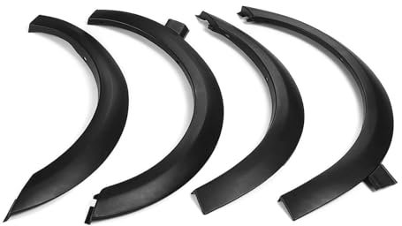 DYDGUTUFB Auto Radlaufschutz 4-teiliges Auto-Kotflügelset Für Kotflügelverbreiterungen, Radlaufleisten, Spoiler Für VW, Für Golf, Für Jetta, Für Cabrio MK3 1993-1999 Auto-Kotflügel