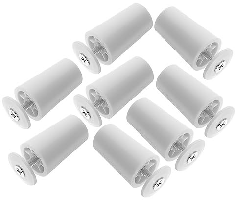 Alipis Shutter Stopper Window Blind Stopper Plastic Roller Shutter Repair Parts for Roller Blinds Essential Fasteners for Home and Office Use 8pcs White