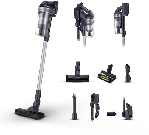 Samsung Scopa Elettrica VS15A60AGR5/WA Jet 65 Pet, Potenza 150W, Aspirapolvere Senza Filo, Fino a 40 Min di Autonomia (Ricondizionato)